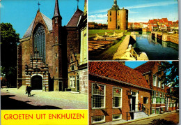 50984 - Niederlande - Enkhuizen , Mehrbildkarte - Gelaufen 1972 - Enkhuizen