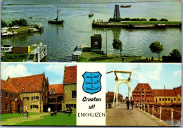 50987 - Niederlande - Enkhuizen , Mehrbildkarte - Gelaufen  - Enkhuizen