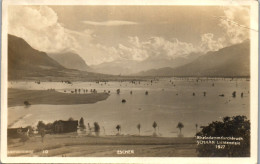 50975 - Liechtenstein - Eschen , Rheindammdurchbruch Schaan - Gelaufen 1927 - Liechtenstein