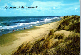 51015 - Niederlande - Banjaard , Strand , Panorama - Gelaufen 1984 - Breskens