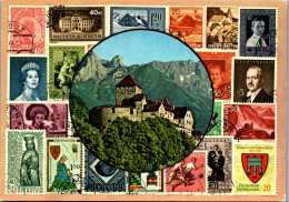 50973 - Liechtenstein - Fürstentum , Schloss Vaduz - Gelaufen 1972 - Liechtenstein