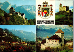 50972 - Liechtenstein - Fürstentum , Mehrbildkarte - Gelaufen  - Liechtenstein