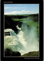 50966 - Island - Gullfoss , Golden Waterfall , Hvita - Gelaufen 1993 - Islanda