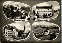 50976 - Liechtenstein - Vaduz , Regierungsgebäude , Schloss , Rathaus - Gelaufen  - Liechtenstein