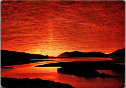 50969 - Island - Akureyri , Midnight Sun - Gelaufen 1975 - Iceland