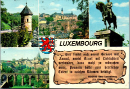 50948 - Luxembourg - Luxemburg , Mehrbildkarte - Gelaufen  - Luxemburgo - Ciudad