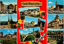 50953 - Luxembourg - Luxemburg , Mehrbildkarte - Gelaufen 1972 - Lussemburgo - Città