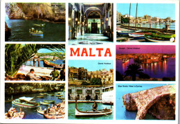 50928 - Malta - View , Mehrbildkarte - Gelaufen 1982 - Malte