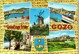 50929 - Malta - Gozo , Mehrbildkarte - Gelaufen 1982 - Malta