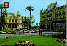 50923 - Monaco - Monte Carlo , Hotel De Paris , Le Casino Et Ses Jardins - Gelaufen 1985 - Monte-Carlo