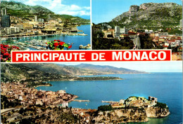 50912 - Monaco - Monte Carlo , Le Port , Palais , Mehrbildkarte - Gelaufen 1983 - Monte-Carlo