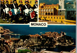 50916 - Monaco - Principaute , Mehrbildkarte - Gelaufen  - Panoramische Zichten, Meerdere Zichten