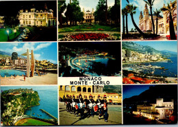 50918 - Monaco - Monte Carlo , Mehrbildkarte - Gelaufen 1981 - Monte-Carlo