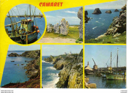 29 CAMARET Multivues N°139 Port Alignements De LAGATJAR Les Tas De Pois La Pointe De TOULINQUET En 1973 Bateaux De Pêche - Camaret-sur-Mer