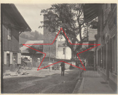Photo 1901 ADELBODEN - L'église, Kirche Und Strasse (A255) - Adelboden