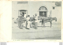 NAPOLI VENDITORE DI FRUTTA MARCHAND AMBULANT ET ATTELAGE - Napoli (Naples)