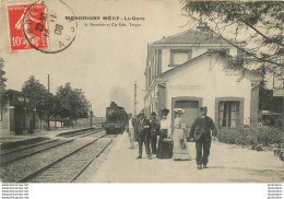 MESGRIGNY MERY LA GARE  AVEC LE TRAIN - Andere & Zonder Classificatie