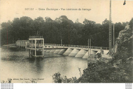 DUCEY USINE ELECTRIQUE VUE INTERIEURE DU BARRAGE - Ducey