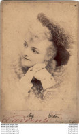 CDV PHOTO XIXe MISS WESTON FORMAT 17 X 11 CM PHOTO WARREN'S BOSTON - Old (before 1900)