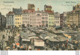 WARSZAWA STARE MIASTO VIEUX MARCHE - Poland