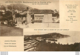 VILLEFRANCHE SUR MER LE COQ HARDI BOULEVARD DE LA CORNE D'OR - Villefranche-sur-Mer