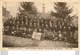 TRAMBLY SOCIETE DE SECOURS MUTUELS N°654 ANNEE 1934 - Otros & Sin Clasificación