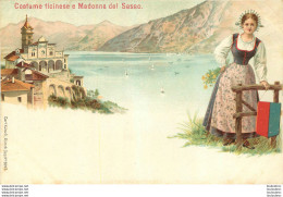 SUISSE COSTUME TICINESE E MADONNA DEL SASSO EDITION KUNZLI - Other & Unclassified