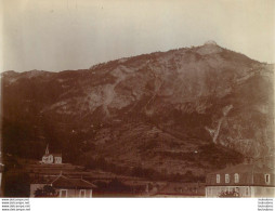 SAINT MICHEL DE MAURIENNE FORT DU TELEGRAPHE  PHOTO ORIGINALE 12 X 8.50 CM - Places