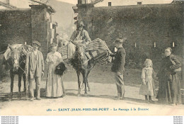 SAINT JEAN PIED DE PORT LE PASSAGE A LA DOUANE DOUANIERS - Saint Jean Pied De Port