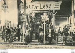 PARIS XIe SOCIETE DES ECREMEUSES ALFA-LAVAL 66 AVENUE PARMENTIER  CONCOURS AGRICOLE MARS 1908 - Paris (11)