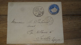 EGYPT, Entier Postal, CAIRO - 1893 Pour ESPAGNE  ......... Boite1 ...... 240424-36 - 1866-1914 Khédivat D'Égypte