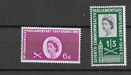 1961 MNH GB MIchel 349-50 Postfris** - Nuevos