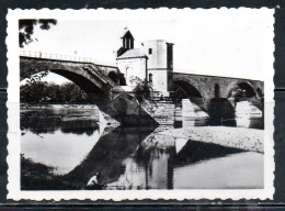 FRANCE FRANCIA AVIGNON LE PONT SAINT-BENEZET ET LA CHAPELLE SAINT-NICOLAS CARTE CARD CARTOLINA UNUSED NUOVA - Other & Unclassified