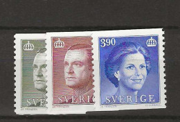 1989 MNH Sweden, Mi 1534-36 Postfris** - Neufs