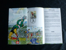 1998 2760/2761 BL76 (2762)PF NL. HEEL MOOI ! Zegel Met Eerste Dag Stempel :SPORT - Post Office Leaflets