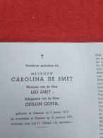 Doodsprentje Carolina De Smet / Hamme 9/3/1919 - 31/1/1991 ( Leo Smet / Odilon Goffa ) - Religión & Esoterismo