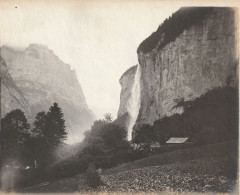 Photo 1901 LAUTERBRUNNEN - Staubbach, Wasserfall (A255) - Lauterbrunnen