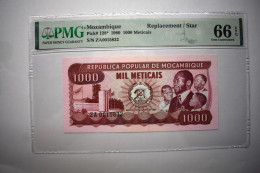 Banknotes   Mozambique 1000 Meticais 1980 PMG 66 - Mozambico