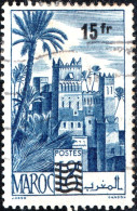 MAROCCO FRANCESE, FRENCH MOROCCO, LANDSCAPE, PAESAGGI, 1954, USATI Scott:FR-MA 294, Yt:MA 328 - Used Stamps