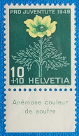 1949 Zu J 130 PRO JUVENTUTE Avec TABS En Français ** / MNH - Unused Stamps