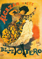 CPM-Affiche Illustrateur PAL * La BELLE OTÉRO* Spectacle Cabaret  ALCAZAR D'ÉTÉ Danse Magie**TBE - Inns