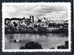 FRANCE FRANCIA AVIGNON LA VILLE ET LE PALAISDE PAPES VUS DES BORDS DU RHONE CARTE CARD CARTOLINA UNUSED NUOVA - Sonstige & Ohne Zuordnung