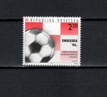 Croatia 1996 Football Soccer European Championship Stamp MNH - Fußball-Europameisterschaft (UEFA)