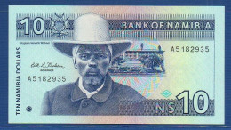 NAMIBIA - P. 1a – 10 Namibia Dollars ND (1993) UNC, S/n A5182935 - Namibië