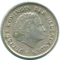 1/10 GULDEN 1963 ANTILLAS NEERLANDESAS PLATA Colonial Moneda #NL12485.3.E.A - Antille Olandesi