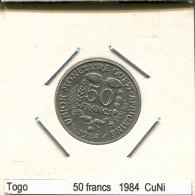 50 FRANCS CFA 1984 WESTERN AFRICAN STATES (BCEAO) Münze #AS354.D.A - Sonstige – Afrika