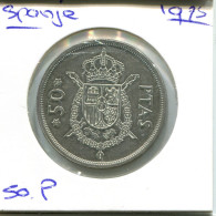 50 PESETAS 1975 SPANIEN SPAIN Münze #AR845.D.A - 50 Pesetas