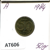 50 GROSCHEN 1984 ÖSTERREICH AUSTRIA Münze #AT606.D.A - Oesterreich