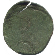 Authentique Original Antique BYZANTIN EMPIRE Trachy Pièce 1.4g/20mm #AG688.4.F.A - Byzantinische Münzen