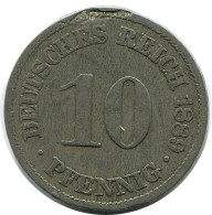 10 PFENNIG 1889 A ALLEMAGNE Pièce GERMANY #DB333.F.A - 10 Pfennig